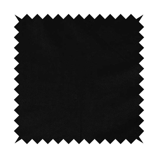 Aldwych Herringbone Soft Wool Textured Chenille Material Black Furnishing Fabric