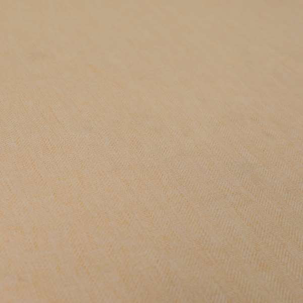 Aldwych Herringbone Soft Wool Textured Chenille Material Coral Peach Orange Furnishing Fabric - Made To Measure Curtains