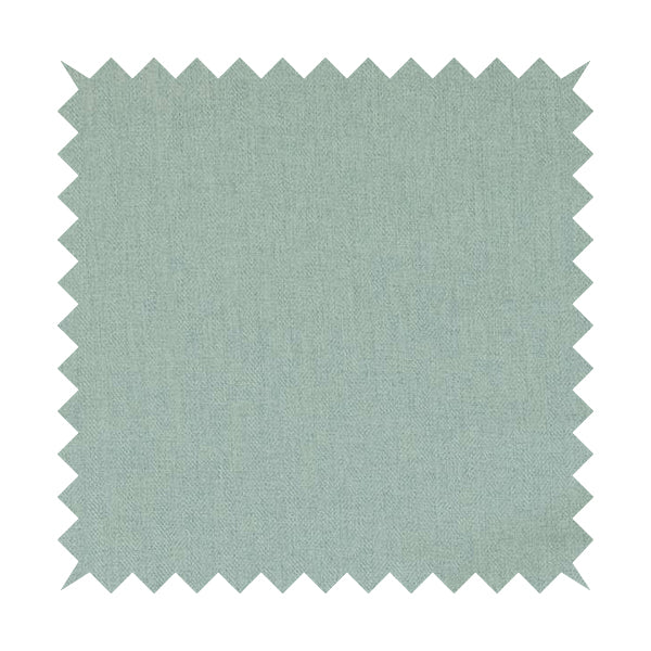 Aldwych Herringbone Soft Wool Textured Chenille Material Sky Blue Furnishing Fabric - Made To Measure Curtains