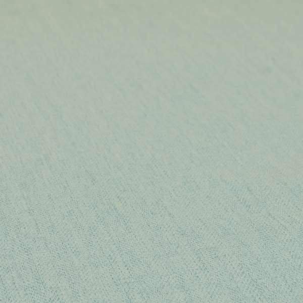 Aldwych Herringbone Soft Wool Textured Chenille Material Sky Blue Furnishing Fabric - Roman Blinds