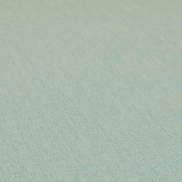 Aldwych Herringbone Soft Wool Textured Chenille Material Sky Blue Furnishing Fabric - Made To Measure Curtains