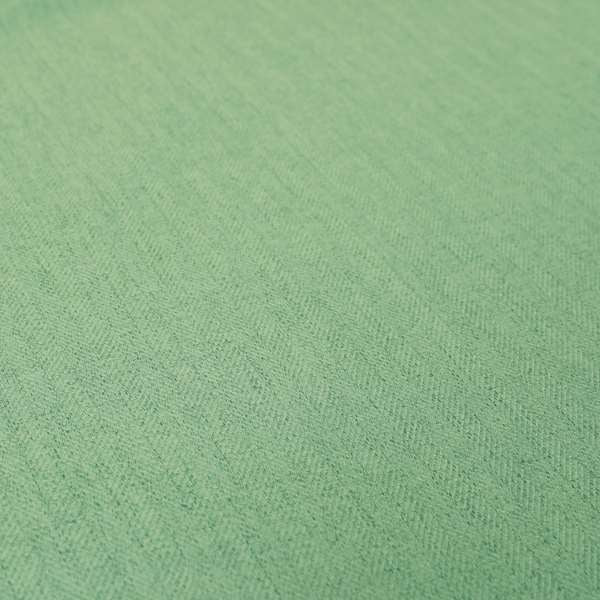 Aldwych Herringbone Soft Wool Textured Chenille Material Teal Green Grass Furnishing Fabric