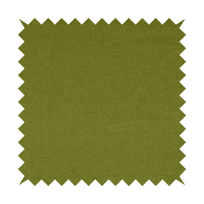 Aldwych Herringbone Soft Wool Textured Chenille Material Green Grass Furnishing Fabric - Handmade Cushions