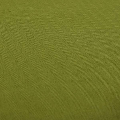 Aldwych Herringbone Soft Wool Textured Chenille Material Green Grass Furnishing Fabric - Roman Blinds