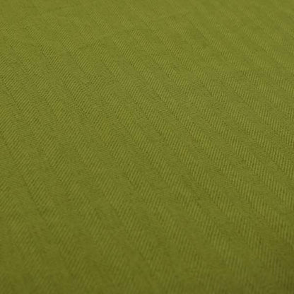 Aldwych Herringbone Soft Wool Textured Chenille Material Green Grass Furnishing Fabric - Made To Measure Curtains