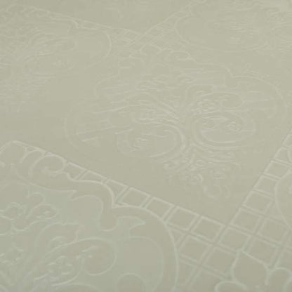 Alvaro Velveteen Embossed Damask Pattern Upholstery Curtains Fabric In Beige Velvet Colour