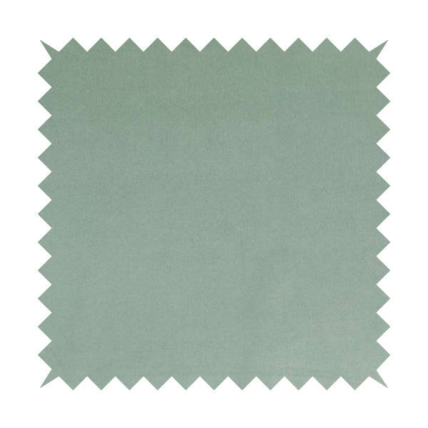 Austin Low Velour Chenille Velvet Soft Upholstery Fabric Aqua Green Colour - Roman Blinds