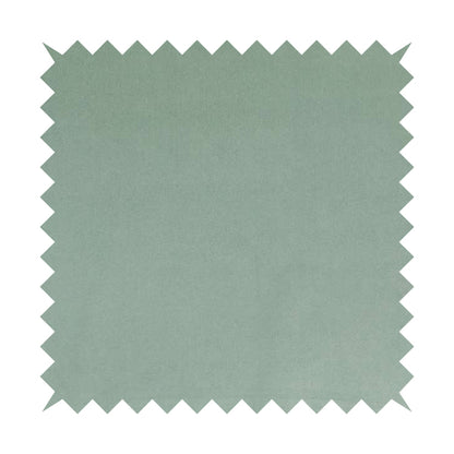 Austin Low Velour Chenille Velvet Soft Upholstery Fabric Aqua Green Colour