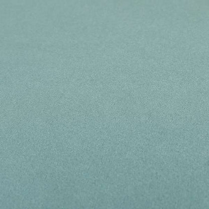 Austin Low Velour Chenille Velvet Soft Upholstery Fabric Blue Colour - Made To Measure Curtains