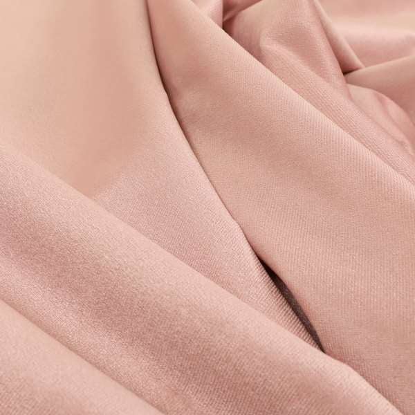 Austin Low Velour Chenille Velvet Soft Upholstery Fabric Pink Colour