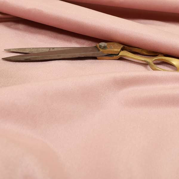 Austin Low Velour Chenille Velvet Soft Upholstery Fabric Pink Colour - Made To Measure Curtains