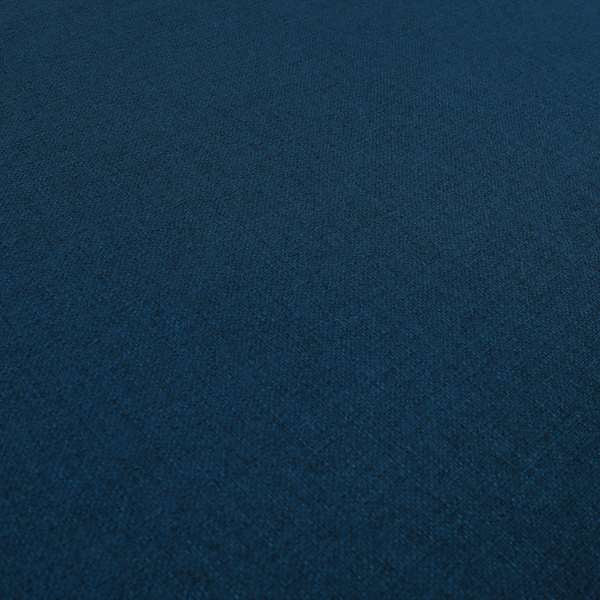 Abbotsford Super Soft Basket Weave Material Dual Purpose Upholstery Curtains Fabric In Blue