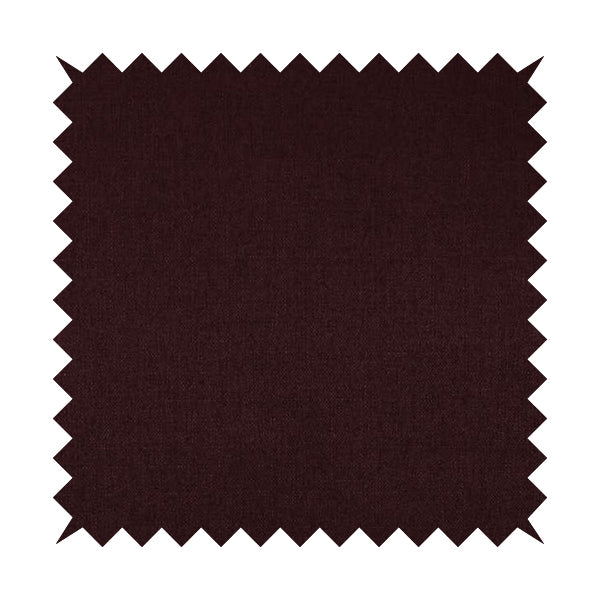 Abbotsford Super Soft Basket Weave Material Dual Purpose Upholstery Curtains Fabric In Red Burgundy - Made To Measure Curtains