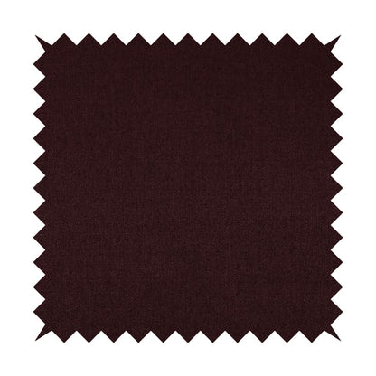 Abbotsford Super Soft Basket Weave Material Dual Purpose Upholstery Curtains Fabric In Red Burgundy - Made To Measure Curtains