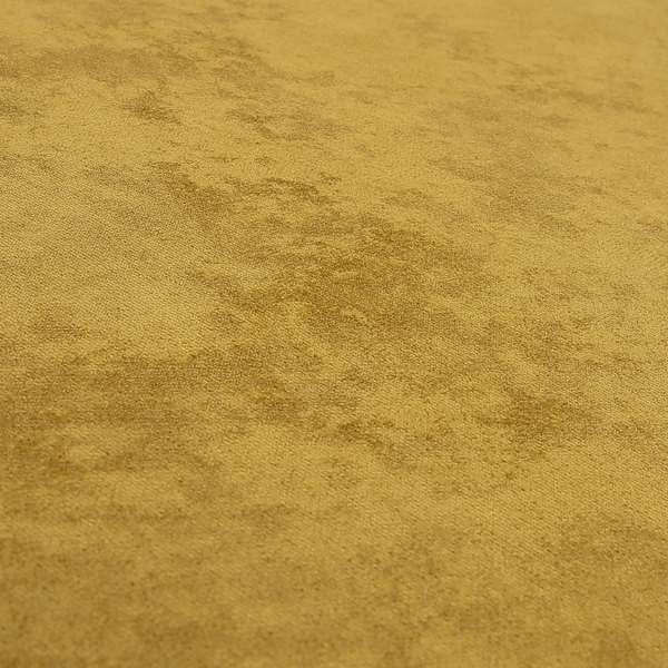 Ammara Soft Crushed Chenille Upholstery Fabric Gold Beige Colour - Handmade Cushions