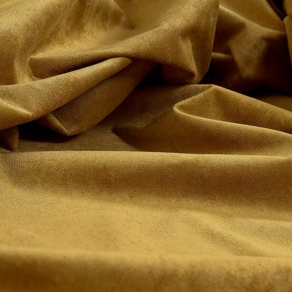 Ammara Soft Crushed Chenille Upholstery Fabric Gold Beige Colour - Roman Blinds