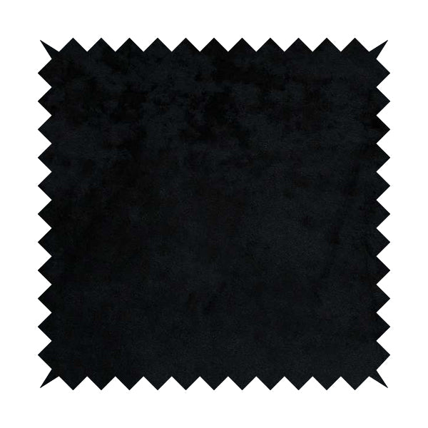 Ammara Soft Crushed Chenille Upholstery Fabric Black Colour - Handmade Cushions