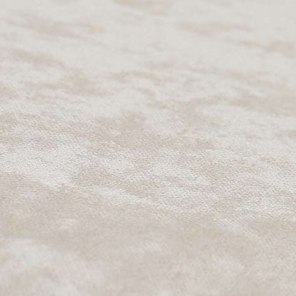 Ammara Soft Crushed Chenille Upholstery Fabric Ivory Cream Colour - Made To Measure Curtains