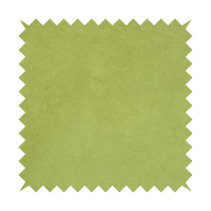 Ammara Soft Crushed Chenille Upholstery Fabric Lemon Lime Green Colour - Roman Blinds