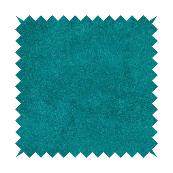 Ammara Soft Crushed Chenille Upholstery Fabric Teal Blue Colour - Roman Blinds