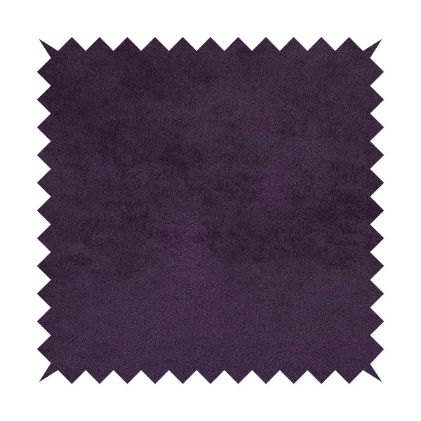Ammara Soft Crushed Chenille Upholstery Fabric Plum Purple Colour