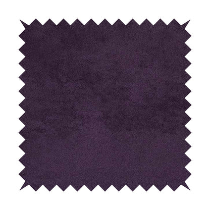 Ammara Soft Crushed Chenille Upholstery Fabric Plum Purple Colour