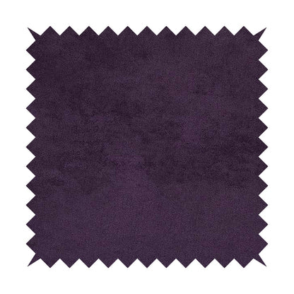 Ammara Soft Crushed Chenille Upholstery Fabric Plum Purple Colour - Handmade Cushions
