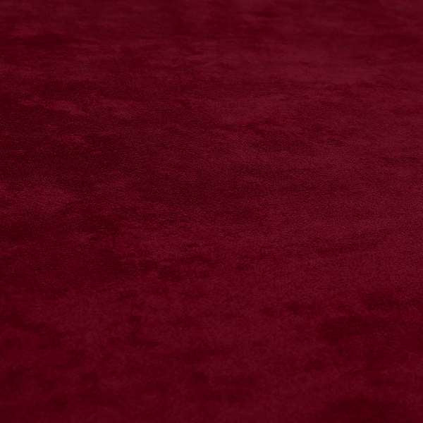 Ammara Soft Crushed Chenille Upholstery Fabric Cardinal Red Colour - Made To Measure Curtains