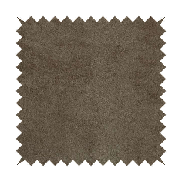 Ammara Soft Crushed Chenille Upholstery Fabric Taupe Brown Colour - Roman Blinds