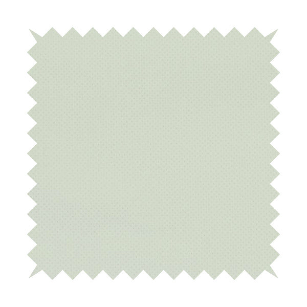 Avian Perforated Faux Leatherette White Colour Upholstery Fabric