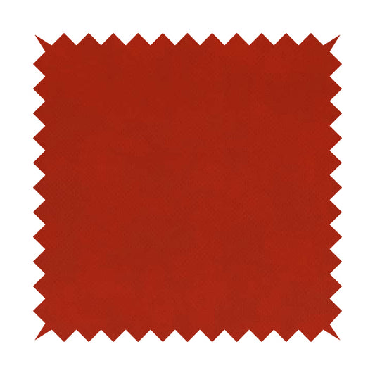 Avian Perforated Faux Leatherette Red Colour Upholstery Fabric