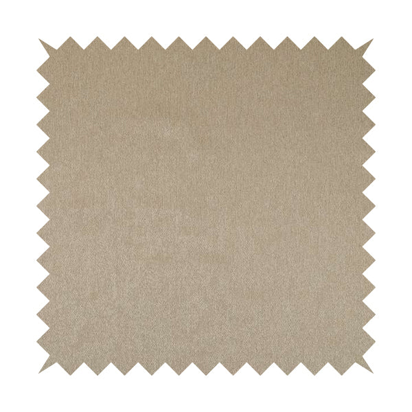 Baffin Plain Durable Soft Tweedy Effect Chenille Upholstery Fabric Beige Colour - Roman Blinds