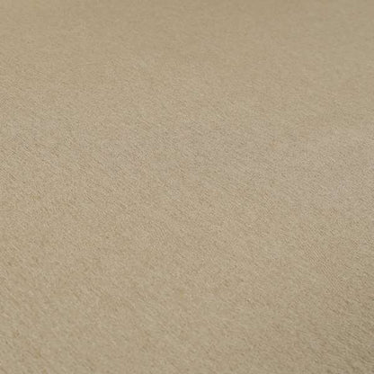 Baffin Plain Durable Soft Tweedy Effect Chenille Upholstery Fabric Beige Colour - Roman Blinds