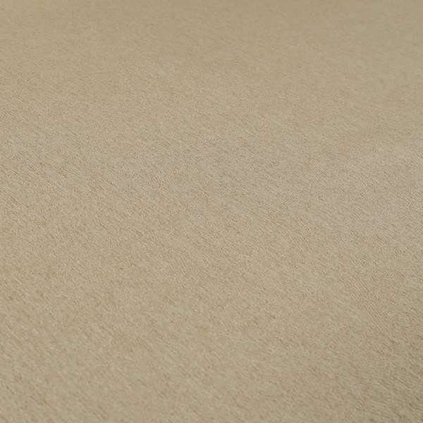 Baffin Plain Durable Soft Tweedy Effect Chenille Upholstery Fabric Beige Colour - Made To Measure Curtains