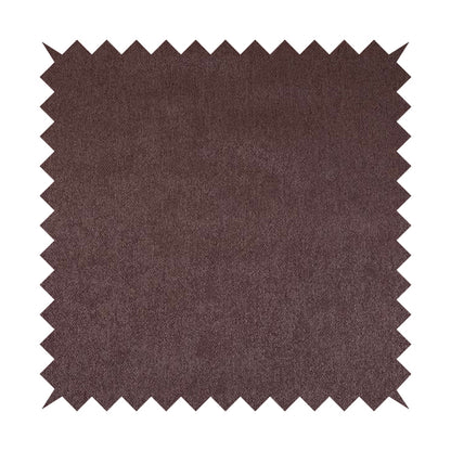 Baffin Plain Durable Soft Tweedy Effect Chenille Upholstery Fabric Purple Wine Colour - Handmade Cushions