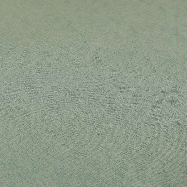 Baffin Plain Durable Soft Tweedy Effect Chenille Upholstery Fabric Aqua Jade Colour - Made To Measure Curtains