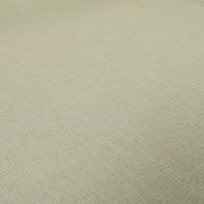 Beaumont Textured Hard Wearing Basket Weave Material Off White Coloured Furnishing Upholstery Fabric - Roman Blinds