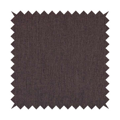 Beaumont Textured Hard Wearing Basket Weave Material Purple Coloured Furnishing Upholstery Fabric - Roman Blinds