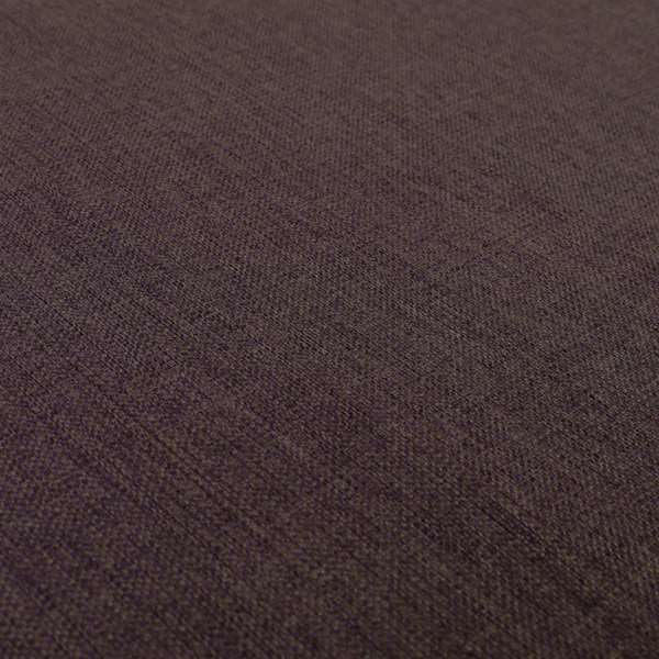 Beaumont Textured Hard Wearing Basket Weave Material Purple Coloured Furnishing Upholstery Fabric - Made To Measure Curtains