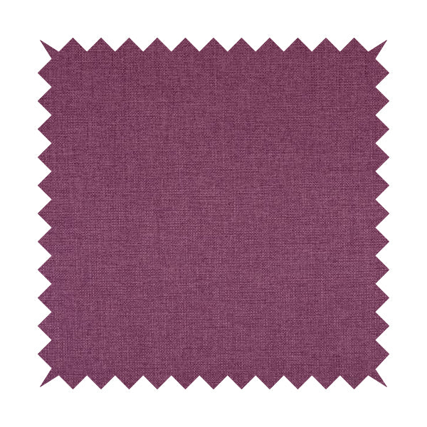 Beaumont Textured Hard Wearing Basket Weave Material Pink Coloured Furnishing Upholstery Fabric