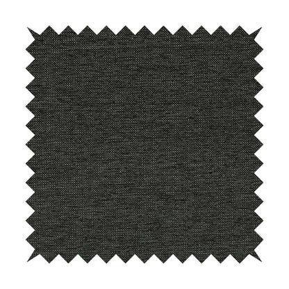 Beaumont Textured Hard Wearing Basket Weave Material Black Charcoal Coloured Furnishing Upholstery Fabric - Handmade Cushions