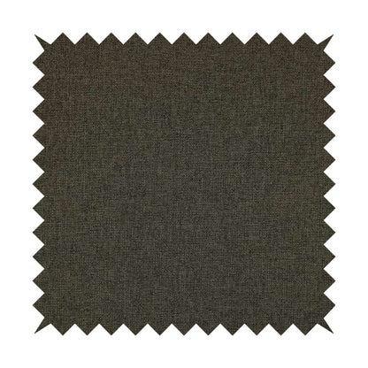 Beaumont Textured Hard Wearing Basket Weave Material Bistre Brown Coloured Furnishing Upholstery Fabric - Roman Blinds