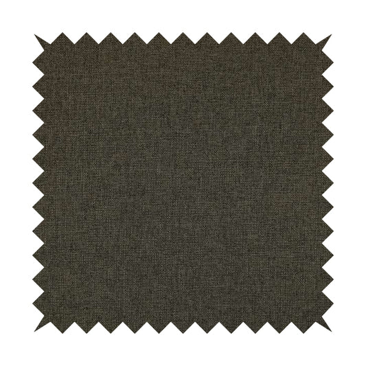 Beaumont Textured Hard Wearing Basket Weave Material Bistre Brown Coloured Furnishing Upholstery Fabric