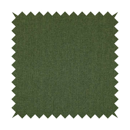 Beaumont Textured Hard Wearing Basket Weave Material Green Coloured Furnishing Upholstery Fabric - Roman Blinds