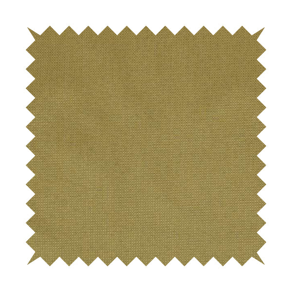 Beaumont Textured Hard Wearing Basket Weave Material Yellow Coloured Furnishing Upholstery Fabric - Roman Blinds