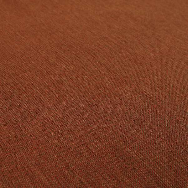 Beaumont Textured Hard Wearing Basket Weave Material Orange Coloured Furnishing Upholstery Fabric - Roman Blinds