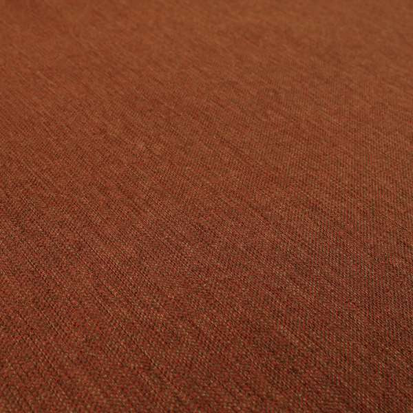 Beaumont Textured Hard Wearing Basket Weave Material Orange Coloured Furnishing Upholstery Fabric
