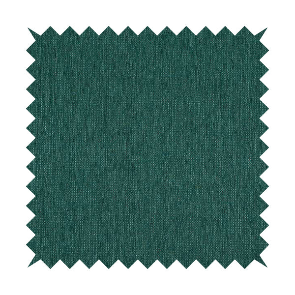 Beaumont Textured Hard Wearing Basket Weave Material Teal Coloured Furnishing Upholstery Fabric - Roman Blinds