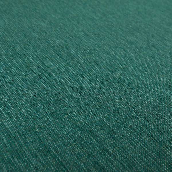 Beaumont Textured Hard Wearing Basket Weave Material Teal Coloured Furnishing Upholstery Fabric - Roman Blinds