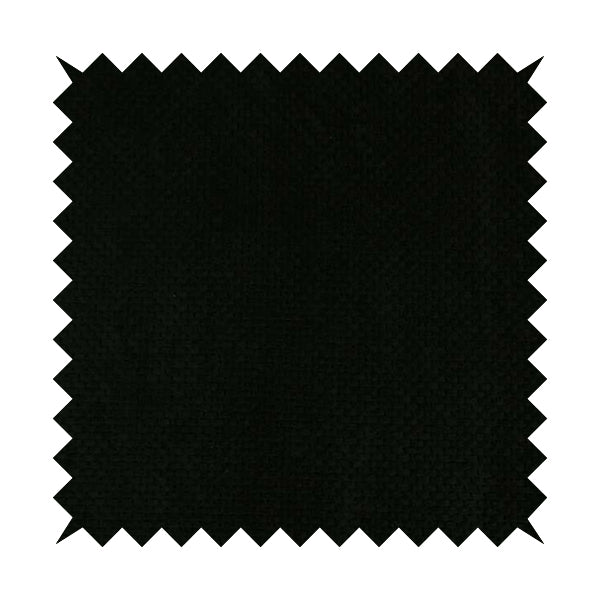 Black Colour Dotted Effect Soft Cord Upholstery Fabric BP140116-08